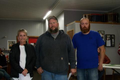 At Monday’s meeting of the Wilson City Council, a new mayor and two new council members were sworn into office. Pictured, from left, are council member Cathy Smith, council member Anthony Demel and Mayor Jeff Keith. ALAN RUSCH/Ellsworth County Independe