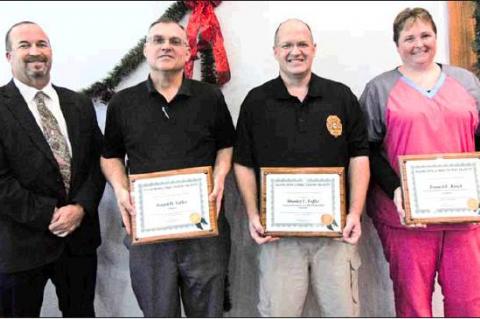 ECF employees recognized for work