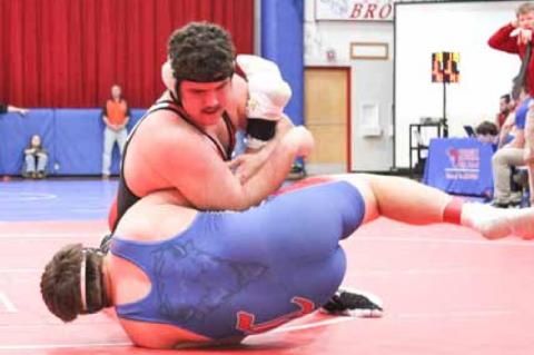 ‘Cat wrestlers compete in NCAA League